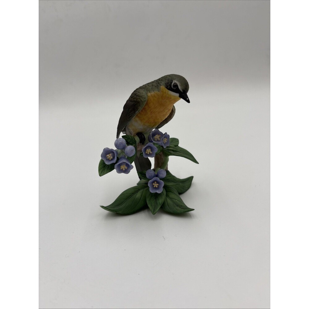 Lenox Yellow Breasted Chat Porcelain Bird 1996